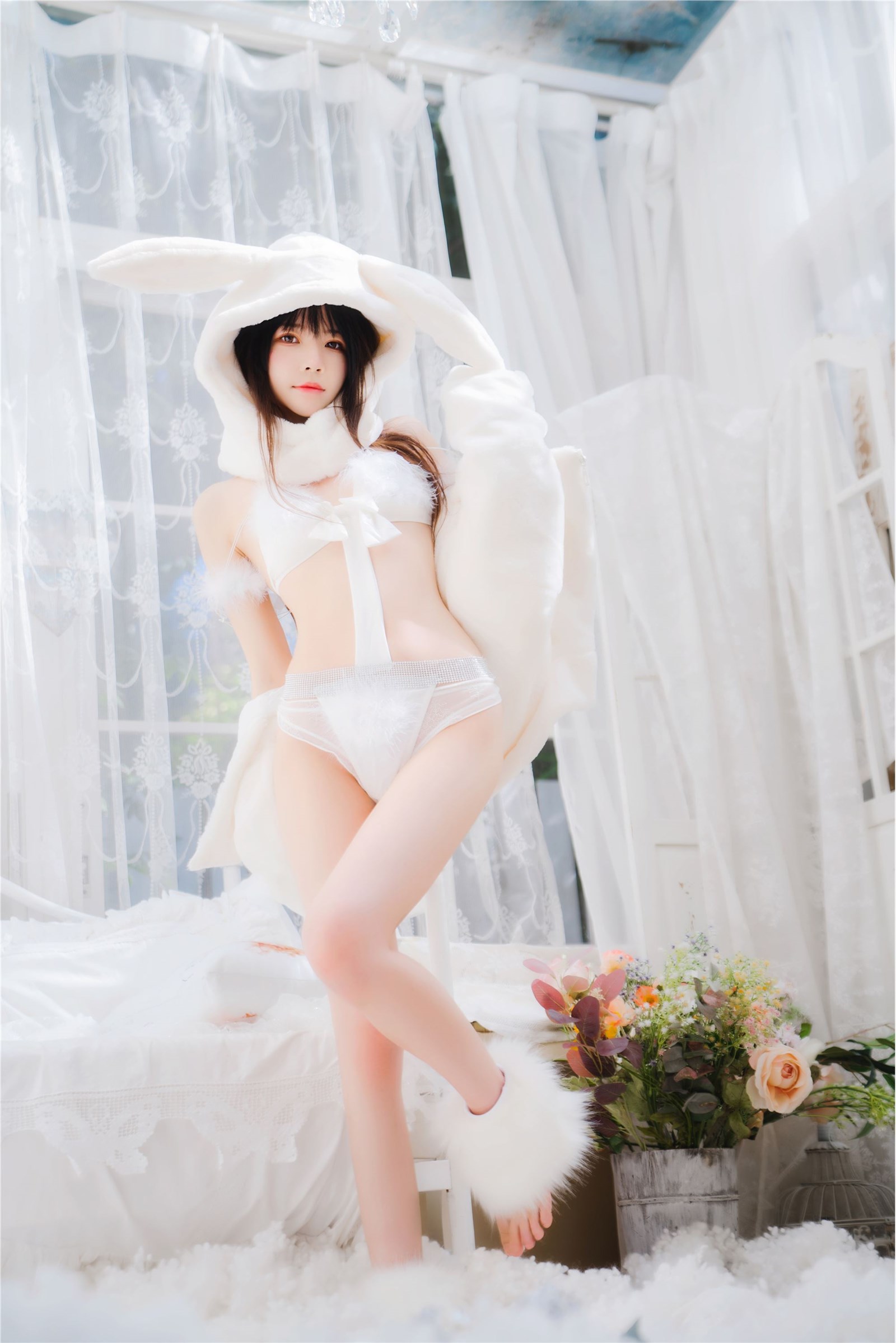 桜 Peach Meow Little White Rabbit 01(44)